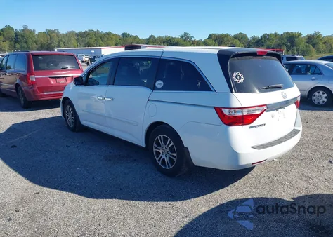 2013 Honda Odyssey Ex-L from USA, damaged, VIN 5FNRL5H60DB035181